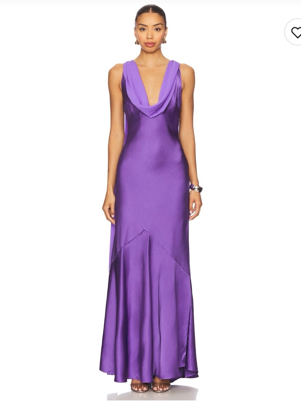 Gabriella Maxi Dress in Violet